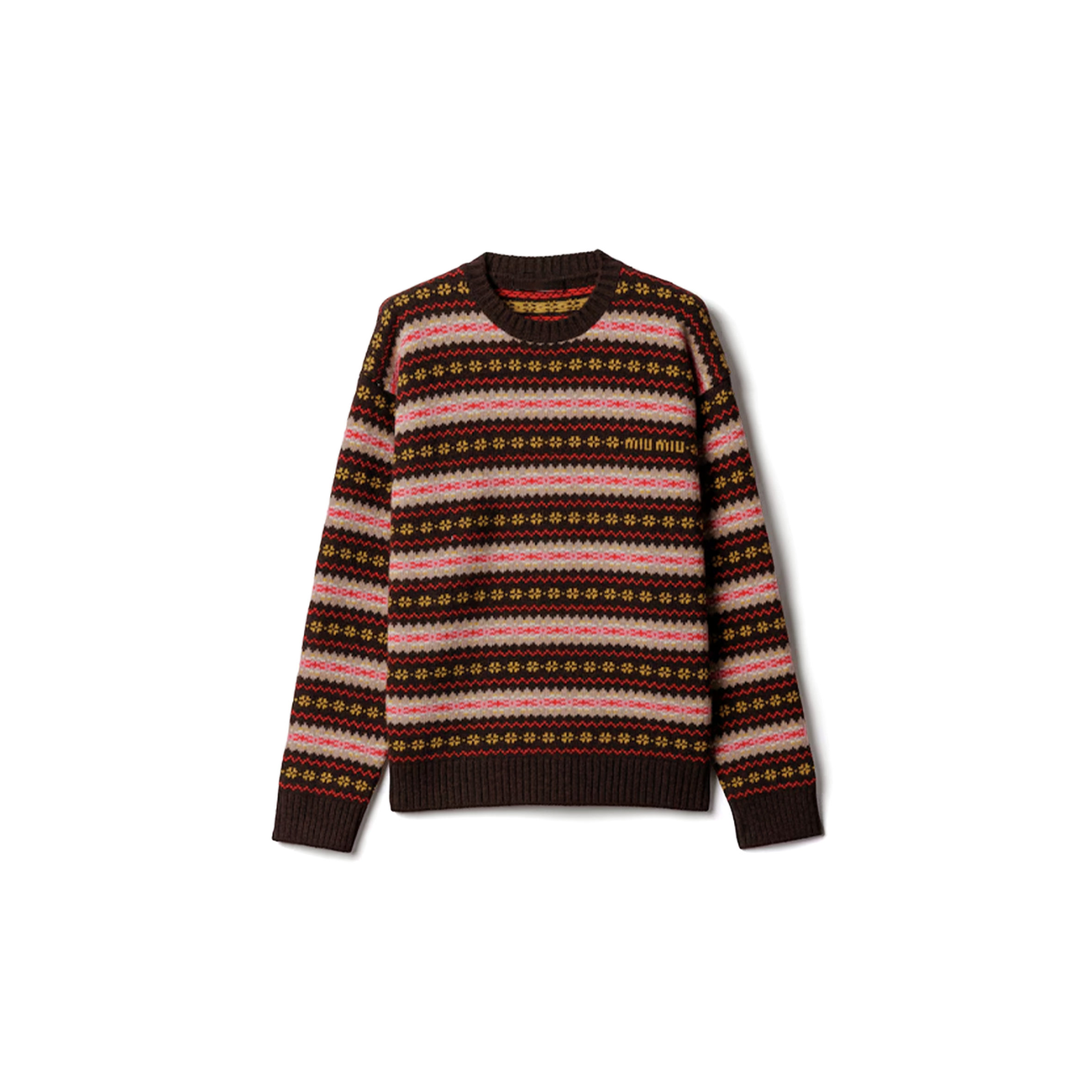 MIU MIU WOOL CREW-NECK SWEATER MML01R